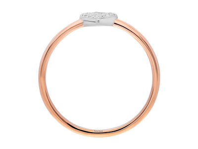 Diamond Heart Ring