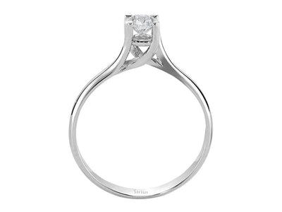 0.30 carat diamond solitaire ring