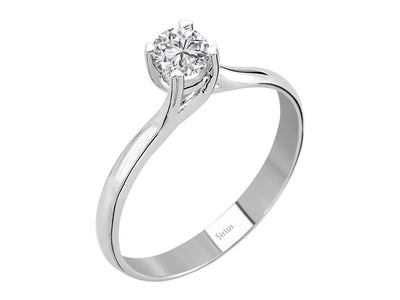 0.30 carat diamond solitaire ring