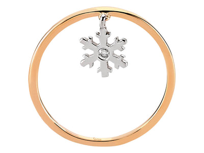 Diamond Snowflake Ring