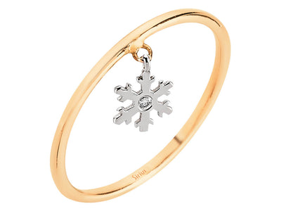 Diamond Snowflake Ring