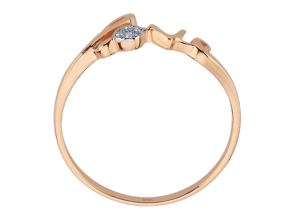 Diamond Love Ring