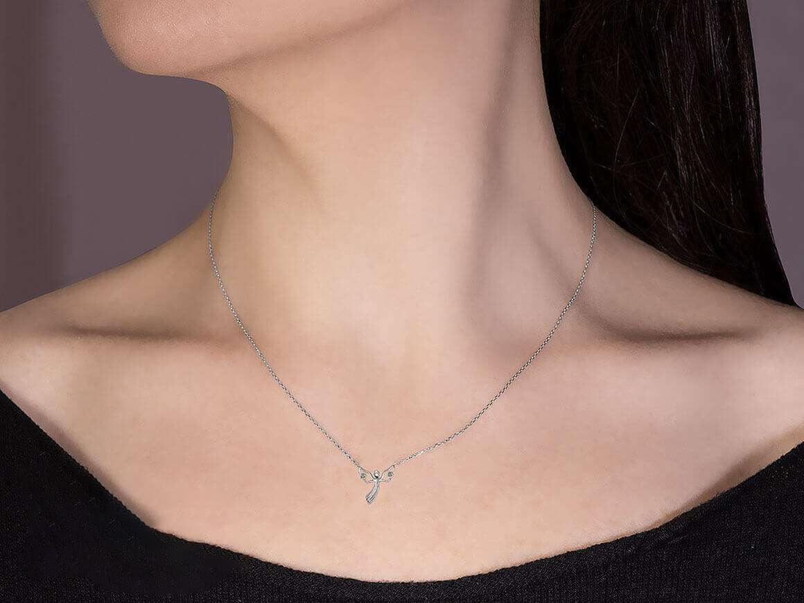 Collier Ange en Diamant