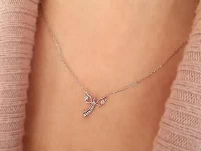 Diamond Angel Necklace