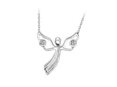 Diamond Angel Necklace