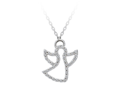 Diamond Angel Necklace