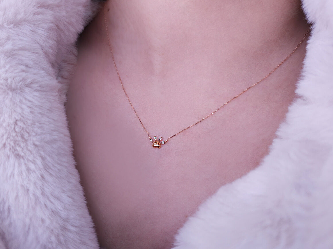 Diamant Pati Halskette - handgefertigter Diamantschmuck aus Feingold | Sirius Diamant