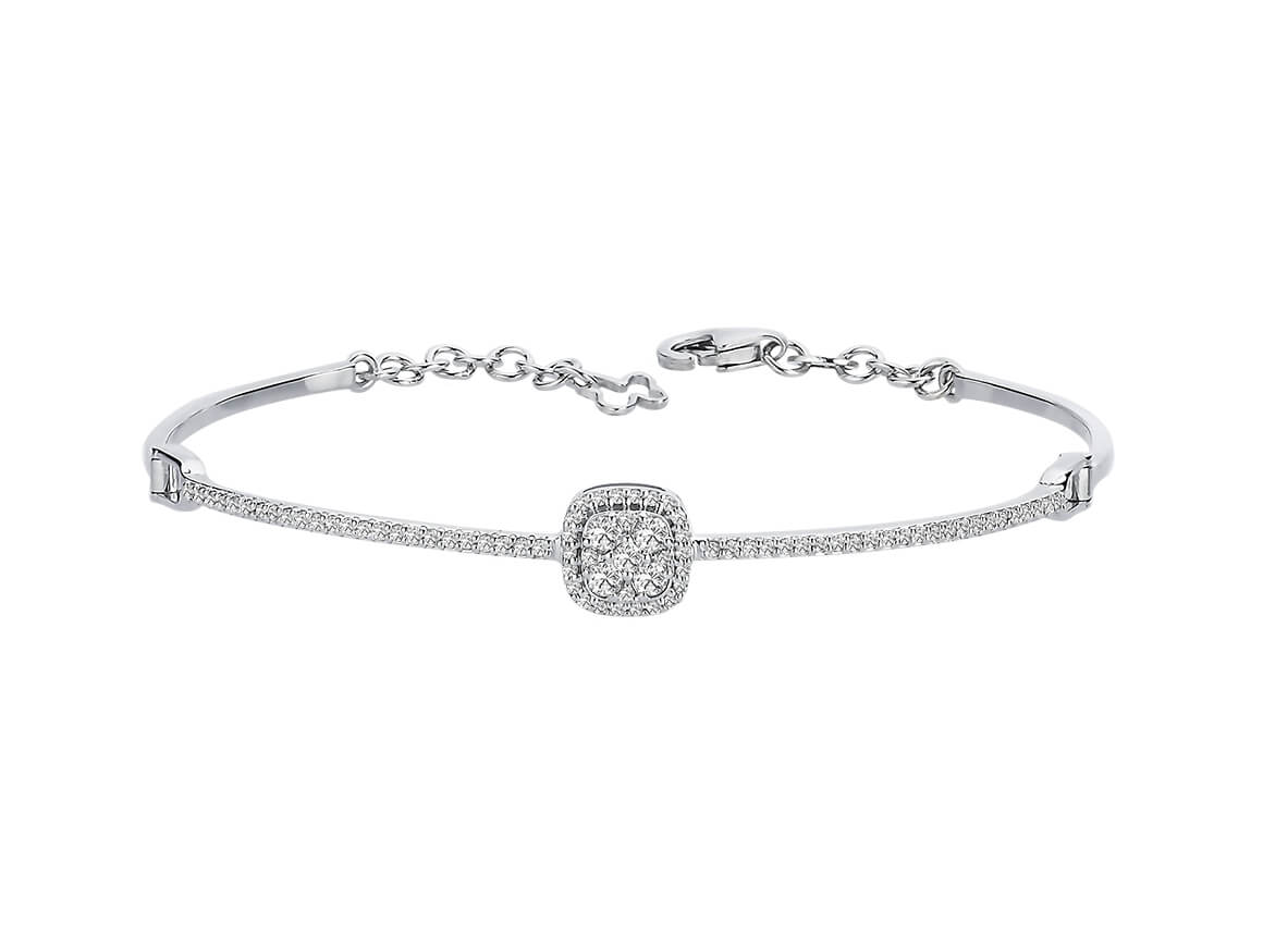 Diamant-Polaris-Armband - handgefertigter Diamantschmuck aus Feingold | Sirius Diamant