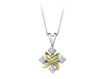 Diamond Quattro Necklace