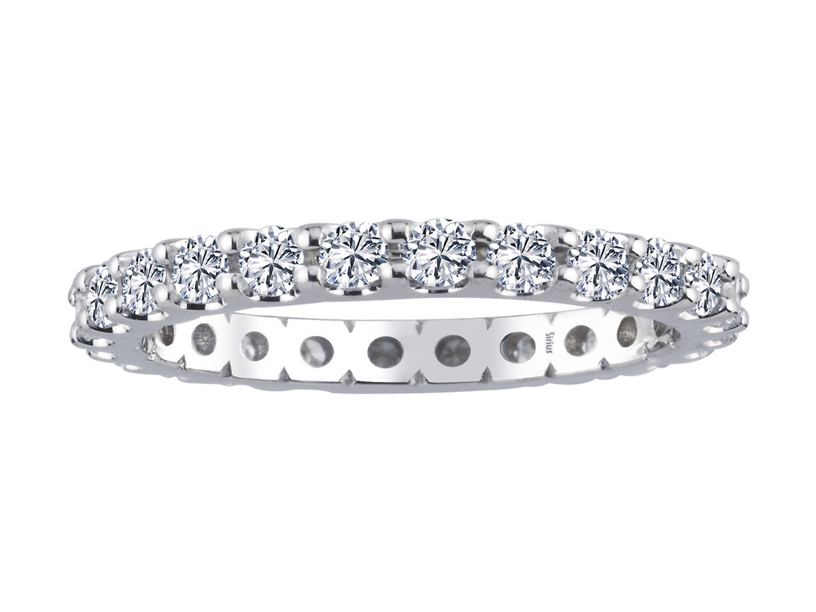 Diamant Memory Ring - handgefertigter Diamantschmuck aus Feingold | Sirius Diamant