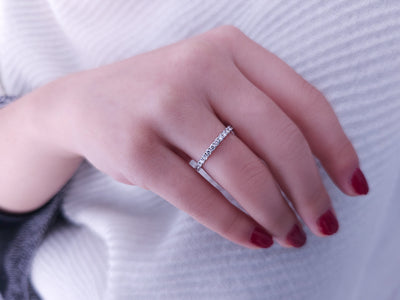 Diamond Riflesso Due Tamtur Ring