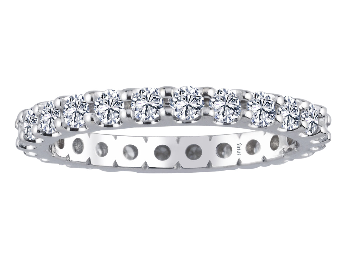 Diamant Memory Ring - handgefertigter Diamantschmuck aus Feingold | Sirius Diamant