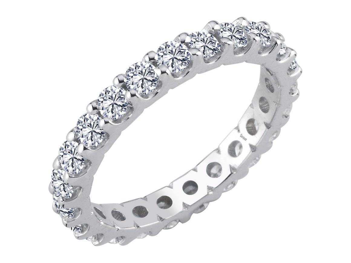 Diamant Memory Ring - handgefertigter Diamantschmuck aus Feingold | Sirius Diamant