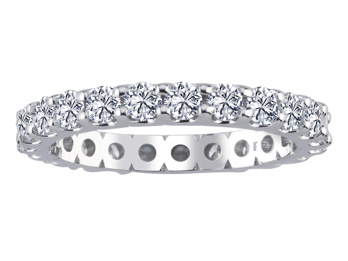 Diamant Memory Ring - handgefertigter Diamantschmuck aus Feingold | Sirius Diamant