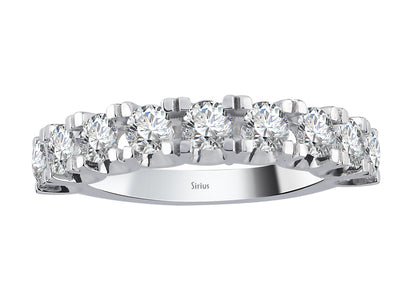 Diamant Halbrunder Ring