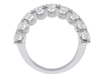 Diamant Halbrunder Ring