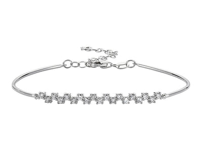 Bracelet tennis en diamant de 0,48 carat