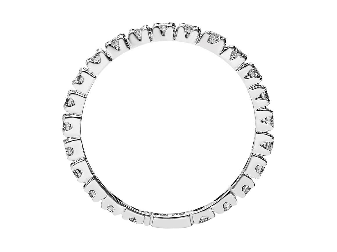 0,52 Carat Diamant Rundum Allianz in 18 K - handgefertigter Diamantschmuck aus Feingold | Sirius Diamant