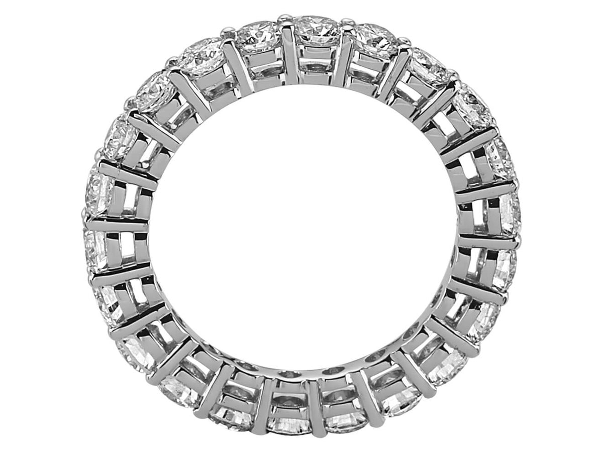 2,43 Gesamtkarat Diamant rundum Allianz - handgefertigter Diamantschmuck aus Feingold | Sirius Diamant