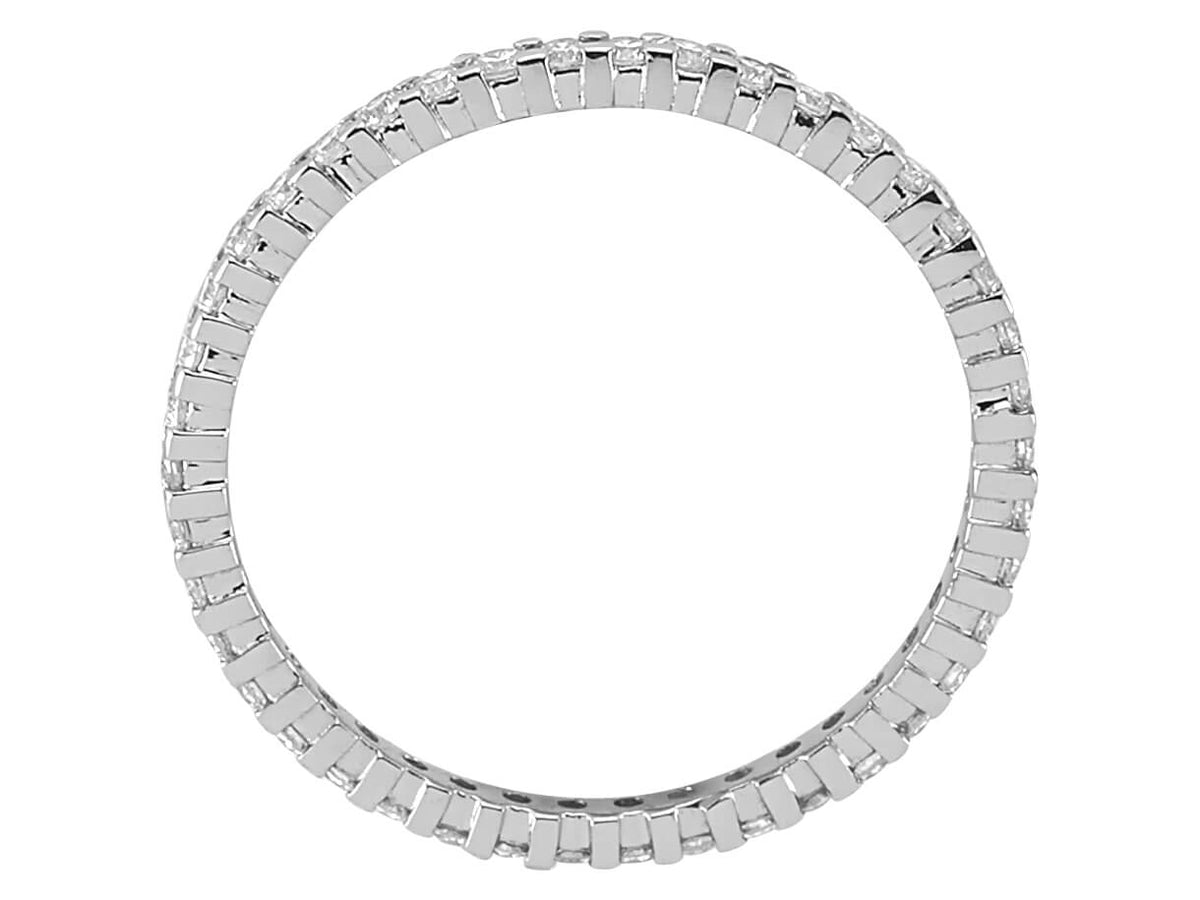 0,52 Karat Diamant rundum Allianz - handgefertigter Diamantschmuck aus Feingold | Sirius Diamant