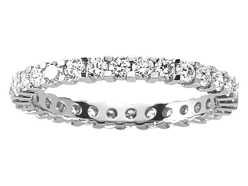 F Color 1.05 Carat Diamond Tamtur Ring