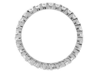 F Color 1.05 Carat Diamond Tamtur Ring