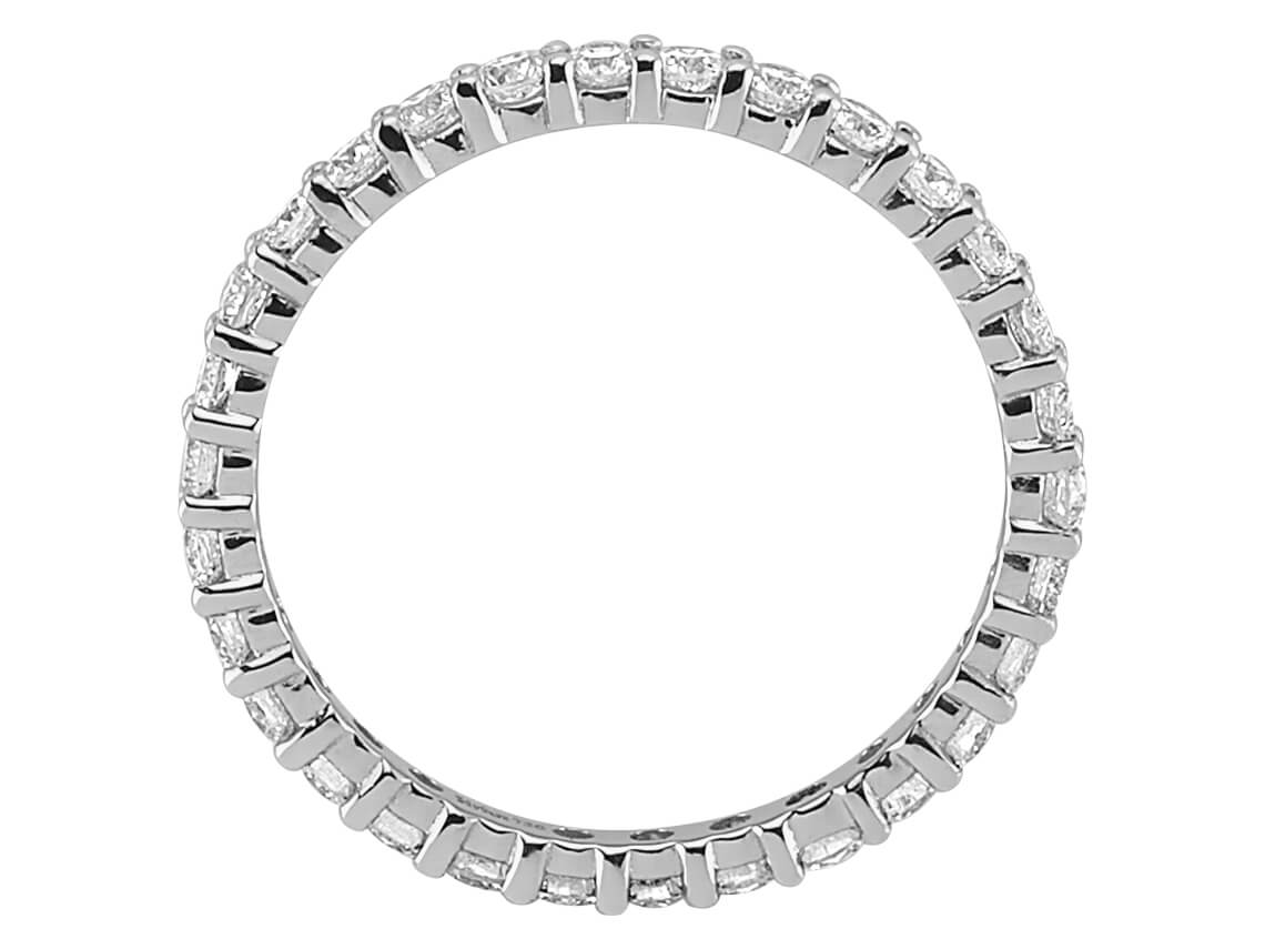 G-Farbe 1,05 Karat Diamant-Tamtur-Ring - handgefertigter Diamantschmuck aus Feingold | Sirius Diamant