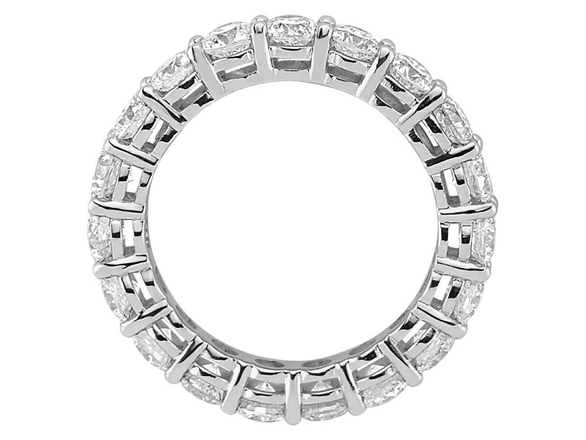 3 Karat Diamant rundum Allianz - handgefertigter Diamantschmuck aus Feingold | Sirius Diamant