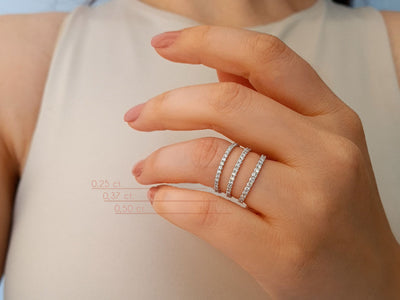 0.37 carat diamond all around alliance