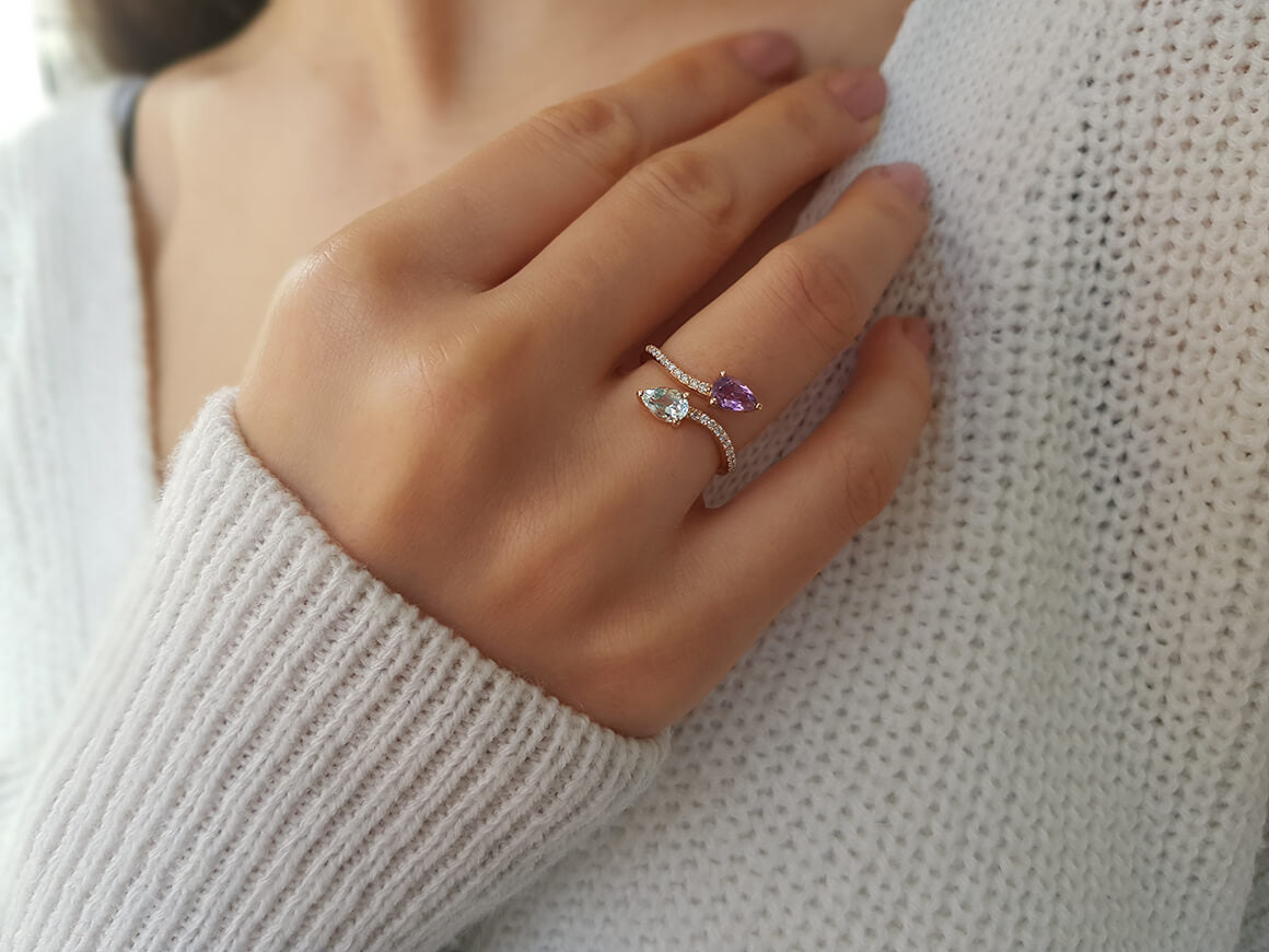 Diamond Aura Ring