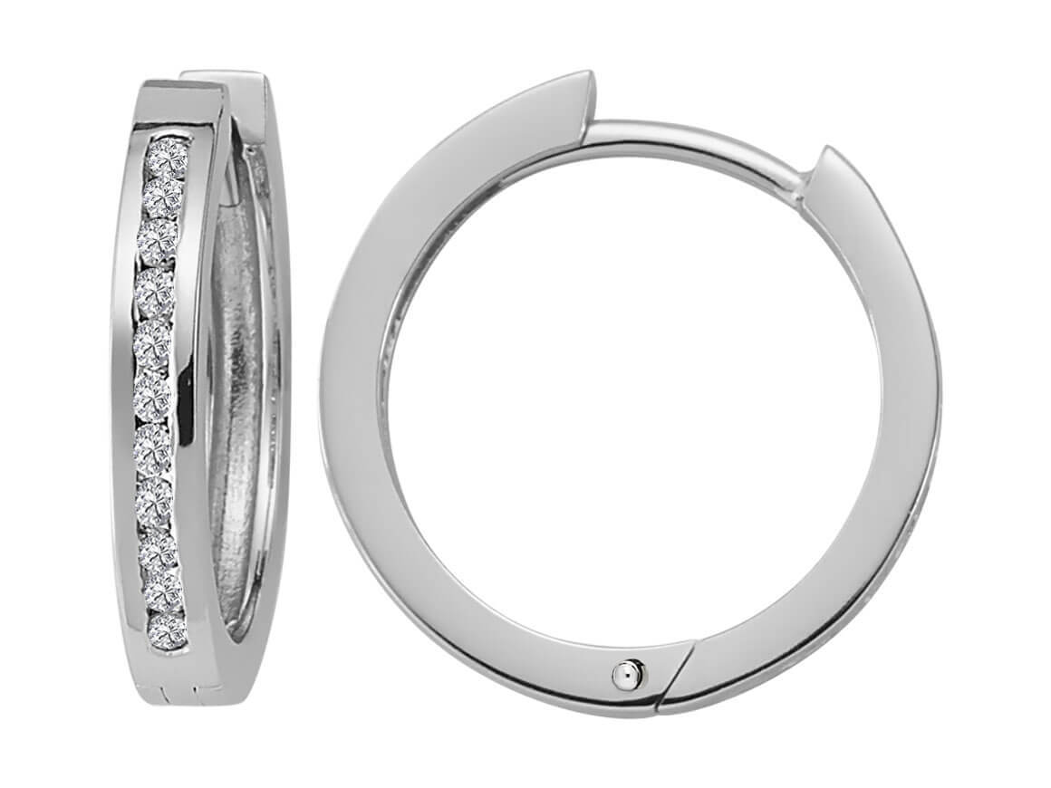 Diamant-Ohrringe - handgefertigter Diamantschmuck aus Feingold | Sirius Diamant