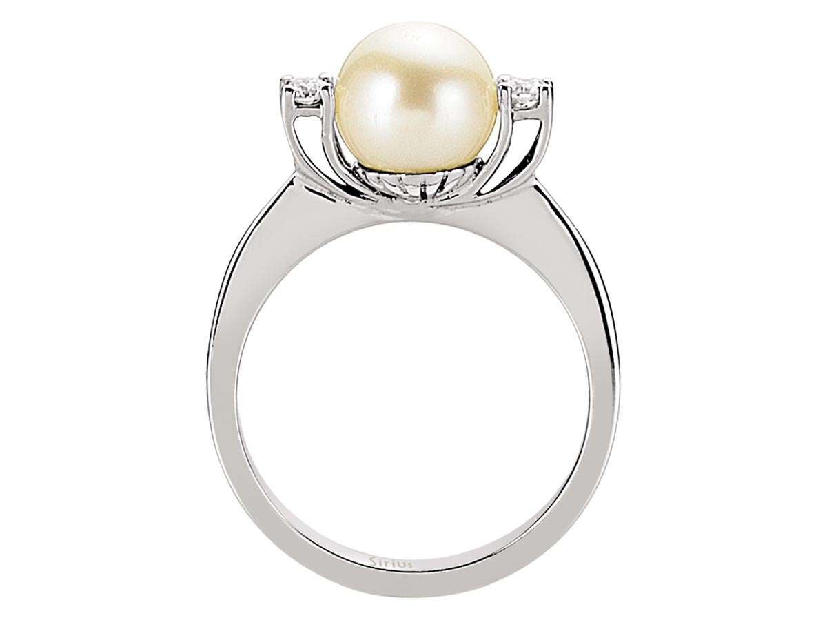 Diamond and Pearl Ring