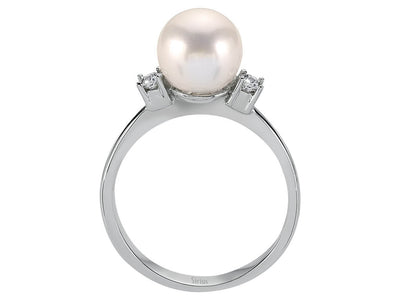 Diamond and Pearl Ring