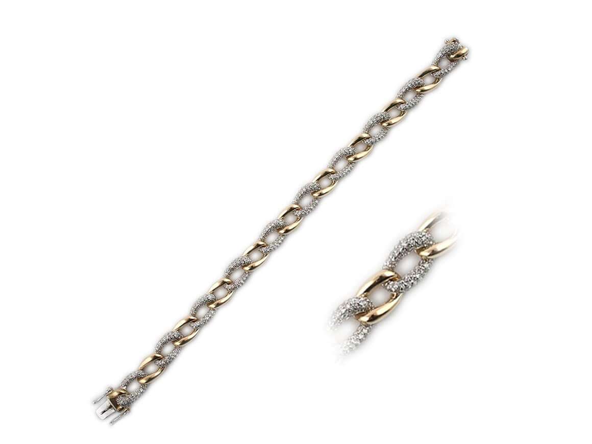 Diamant-Armband - handgefertigter Diamantschmuck aus Feingold | Sirius Diamant