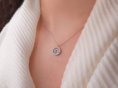 Diamond Lava Necklace