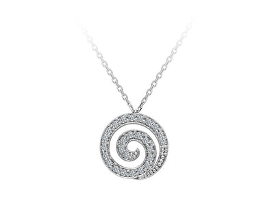 Diamond Lava Necklace