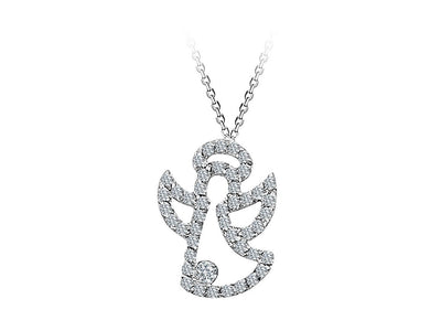 Diamond Angel Necklace