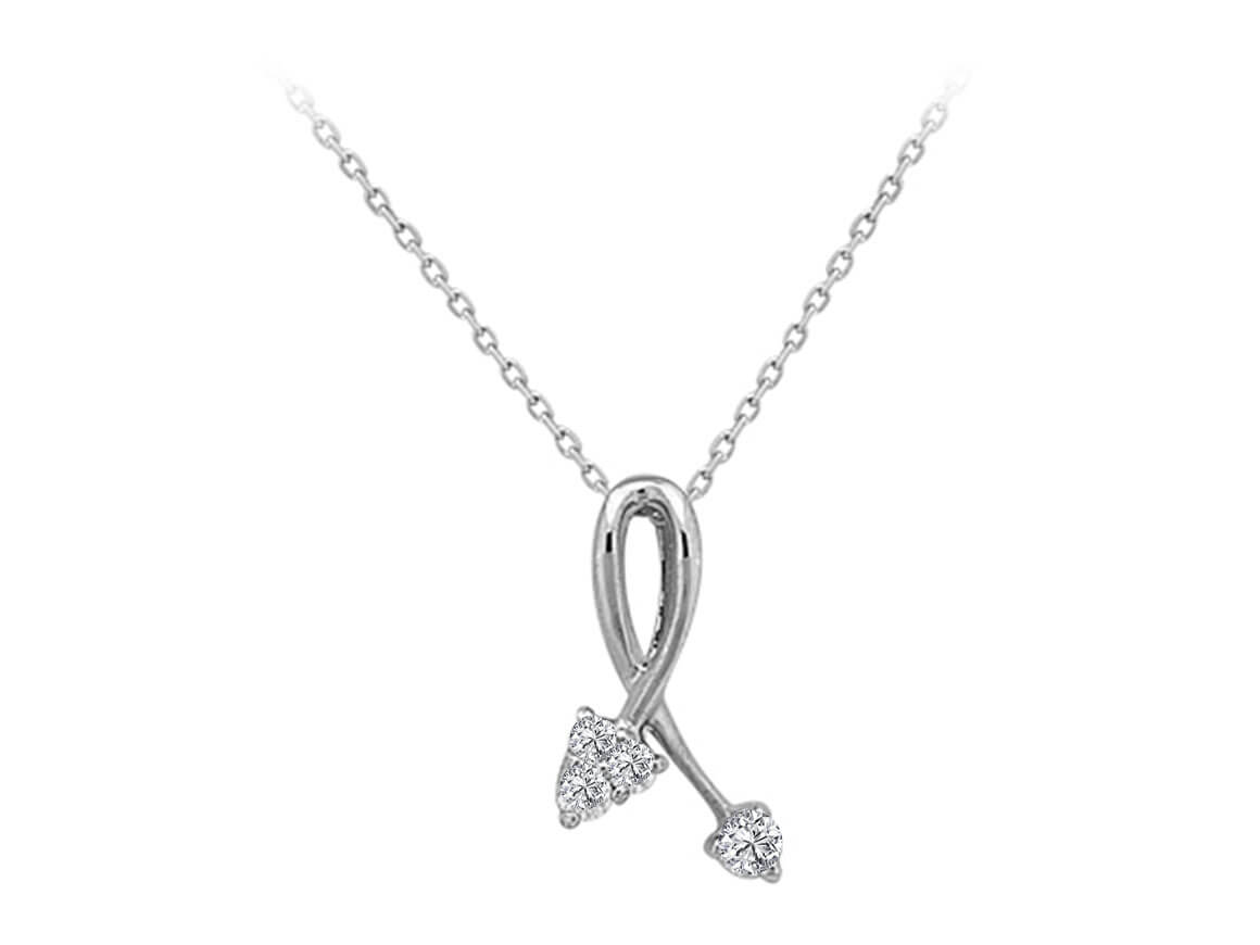 Diamant Mina Collier - handgefertigter Diamantschmuck aus Feingold | Sirius Diamant