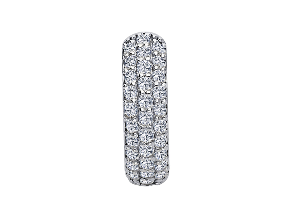 Diamant-Ohrring Noah für Herren - handgefertigter Diamantschmuck aus Feingold | Sirius Diamant