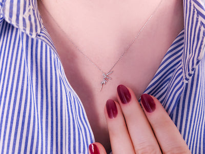 Diamond Elf Necklace