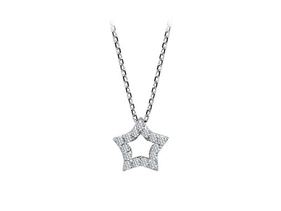 Diamond Star Necklace