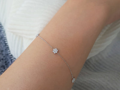 diamond chain bracelet