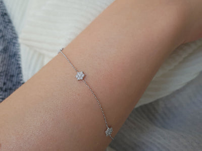 diamond chain bracelet