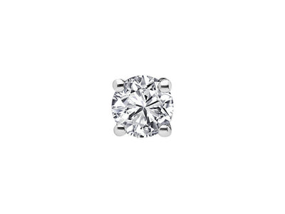 G Color 0.25 Carat Diamond Men's Earring