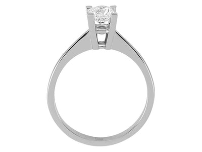 G Farbe 0,51 Karat Diamant-Solitärring