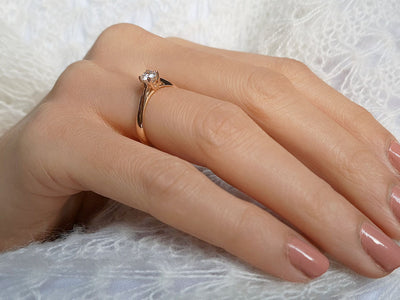 0.31 Carat Diamond Solitaire Ring