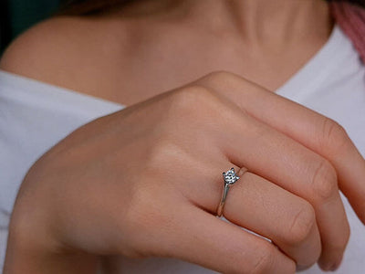 0.20 Carat Diamond Solitaire Ring
