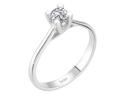 0.33 Carat Diamond Solitaire Ring