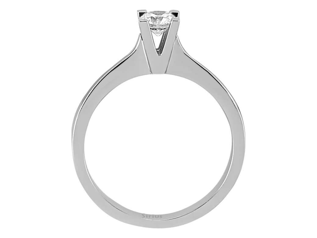 0,30 Karat Diamant Solitär Ring - handgefertigter Diamantschmuck aus Feingold | Sirius Diamant