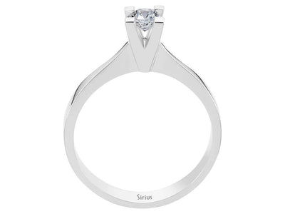 0.29 carat diamond solitaire ring